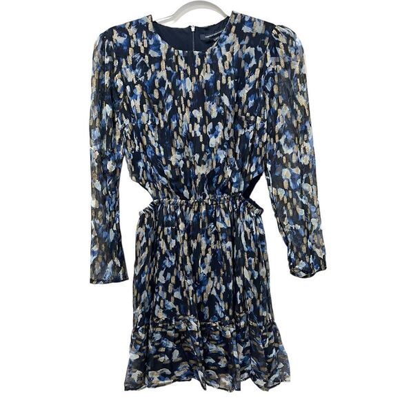 FRENCH CONNECTION Bodine Cutout Mini Dress Size 2 - Picture 4 of 14